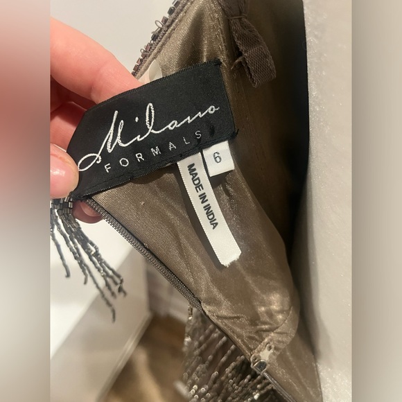 Milano Formals Flapper Prom Dress - Picture 7 of 11